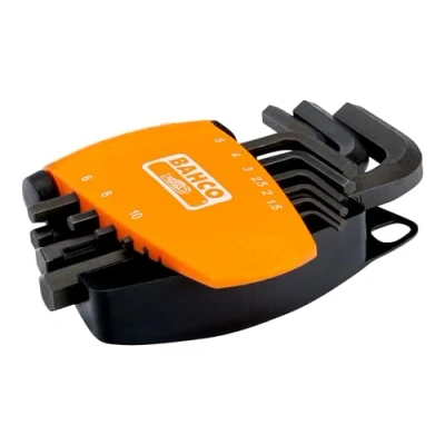 Image of Bahco BE 9578 Hexagon Offset Screwdriver Set, Black/Orange