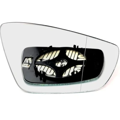 Image of RC Replacement Wing Mirror Glass for Polo MK5 2009 2010 2011 2012 2013 2014 2015 2016 2017 models Heated (Right Hand Side UK Driver Side)