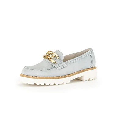 Image of Gabor women&#039;s slippers, low shoes, Blue Sky 16, 5 UK