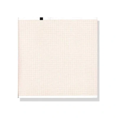 Image of Gima 32961 Thermal Paper Pack Ecg, Orange Grid, 210 x 280 mm