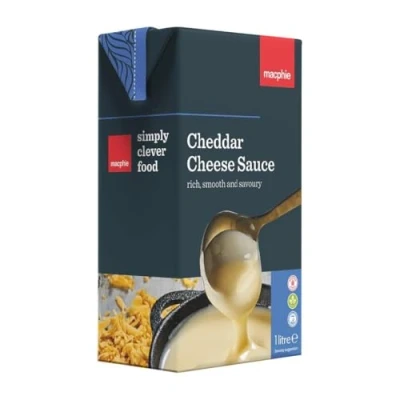 Image of Macphie Cheddar Cheese Sauce 1 Litre (Set of 12)