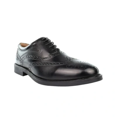 Image of Grafters Wexington Leather Mens Black Size UK 8