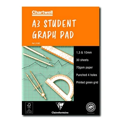 Image of Chartwell Graph Pad A3 30 Leaf