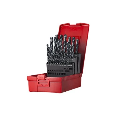 Image of Dormer A190206 HSS High Speed Steel Jobber Drill Bits with 118 Degree Standard Point, Set of 29