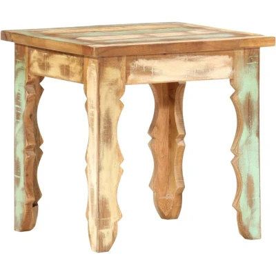 Image of vidaXL Coffee Table 40x40x40 cm Solid Reclaimed Wood