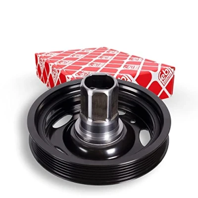 Image of 55571403, 55574772 crankshaft Pulley FEBI BILSTEIN 103826 6 PK 153mm 5 for VAUXHALL: Astra Mk6, Mk6 Kombi, CHEVROLET: Orlando