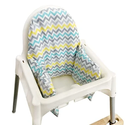 Image of ZARPMA Inflatable Cushion Inner Cover Compatible for Antilop Highchair (Cover Only) (Colorful Wave)