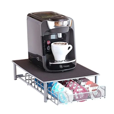 Image of Neo 60 Pod Coffee Capsule Holder Dispenser Stand Drawer Storage Rack Suitable For Tassimo Pods