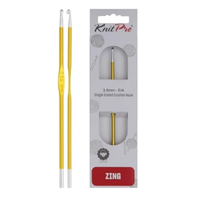 Image of KnitPro Zing Crochet Hook 15cm 3.50mm 1 Unit