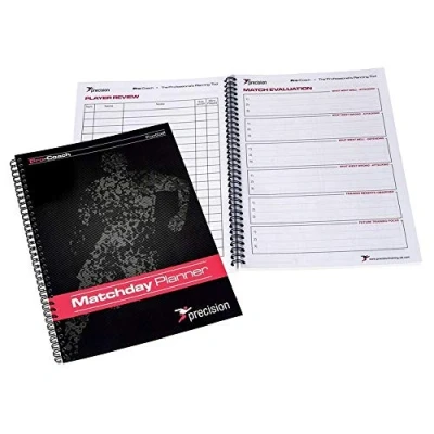 Image of Precision Matchday Planner Football, black, f/s, K REY TRA656
