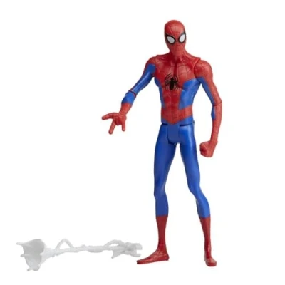 Image of Spider Man Hasbro Marvel Across The Verse Action Figure 15cm Scale with Web Accessory, for Boys and Girls Ages 4+