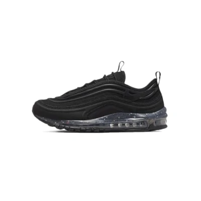Image of NIKE Air Max Terrascape 97 Men&#039;s Trainers Sneakers Leather Shoes DQ3976 (Black/Black/Black 001) UK6 (EU40)
