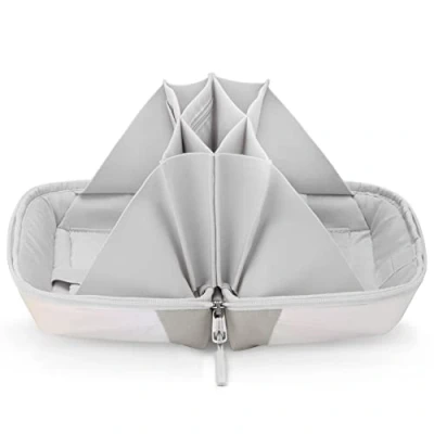 Image of Inateck 180 Open Cable Organiser Bag Electronics Accessories Travel Gadgets Organizer Splashproof, Pouch Tech Storage with Handle, AB03007 Aurora White