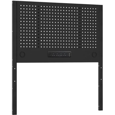Image of Superline Pro Modular Pegboard Back Panel with Power Bar 1240mm