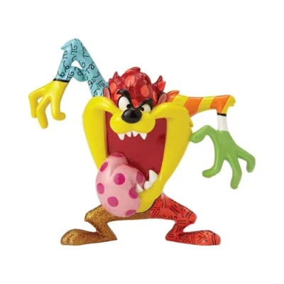 Image of Looney Tunes by Britto Tasmanian Devil Taz Stone Resin Figurine