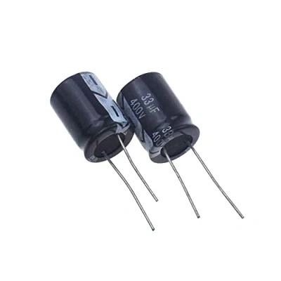 Image of 5Pcs 400V33UF 16x22mm 33UF 400V Electrolytic capacitor