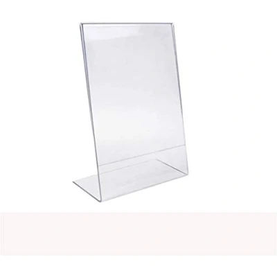 Image of A5 ACRYLIC POSTER MENU HOLDER PERSPEX LEAFLET DISPLAY STANDS (1)