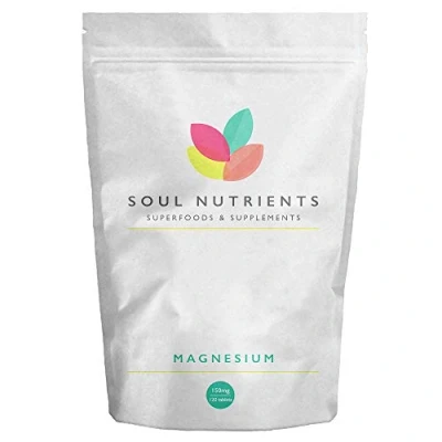Image of Magnesium 150mg Citrate 120 Tablets Contributes to Normal Functioning of The Nervous System