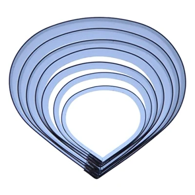 Image of Ranunculus sugarcraft Cutter Set Stainless Steel Made in The UK