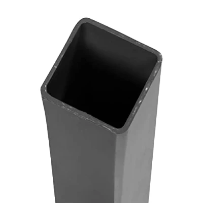 Image of Durapost Gate Post Anthracite Grey [1800 mm 1.8m (6ft), Gate/Corner Post] Used to attached U Channel Single Slotted Fence Posts create a corner / starting point or Gates Directly