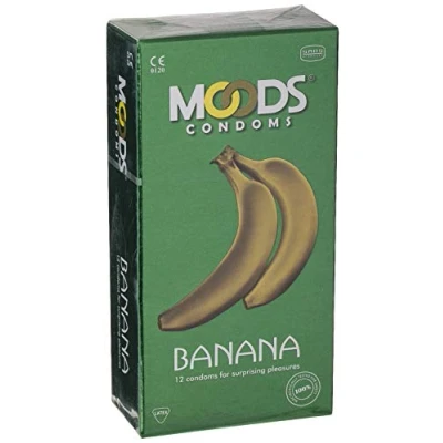Image of MOODS Banana 12 Condoms