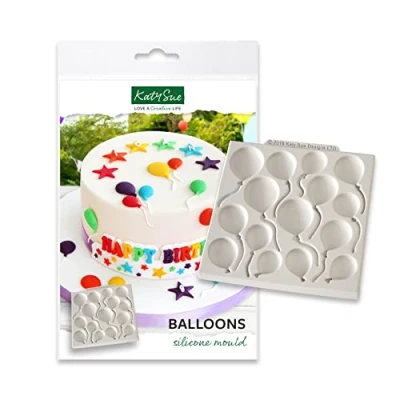 Image of Katy Sue Balloons Silicone Mould for Cake Decorating &amp; Crafts
