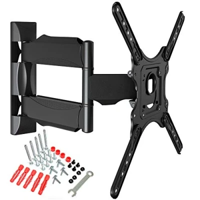 Image of North Bayou Adjustable TV Wall Mount for 32 55 inch LED LCD with VESA Max 400x400mm Maximum Capacity 31.8 kg