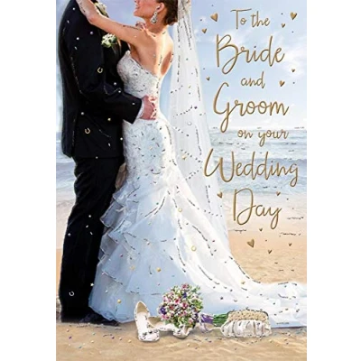 Image of Regal Publishing Wedding Card 9 x 6 inches
