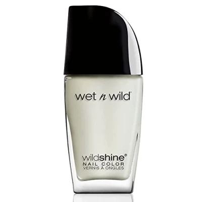 Image of Wet n Wild, Wild Shine Nail Color, Polish with No Formaldehyd, Toluene and Phthalates, Long lasting Quick drying Formula, Matte Top Coat