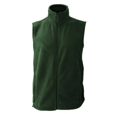 Image of Jerzees Colour Fleece Gilet Jacket / Bodywarmer (L) (Bottle Green)