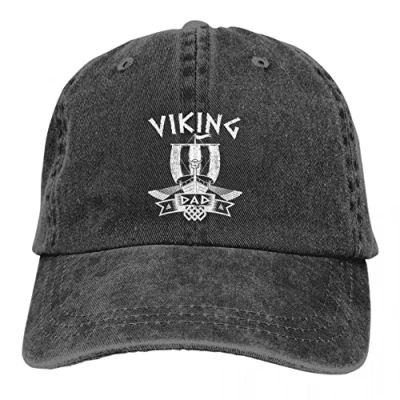 Image of Baseball Cap Hiphop Sun Hat Men&#039;s Viking Dad Father Ship Scandinavian Norse Mythology Trucker Snapback Caps Vikings Golf Hats Adjustable birthday gifts