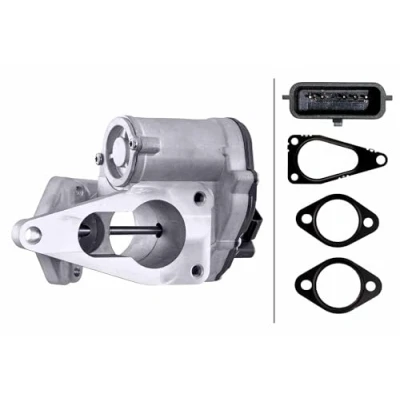 Image of 147106672R, 8200850755 EGR valve HELLA 6NU 014 865 101 Electric without gasket/seal RENAULT: MEGANE 2, SUZUKI: Grand Vitara 2 SUV