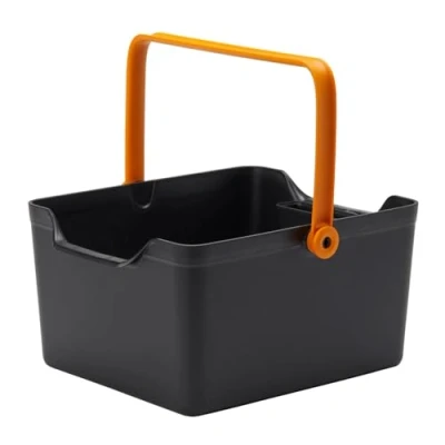 Image of Fiskars Garden Tool Box for Balconies, Black/Orange