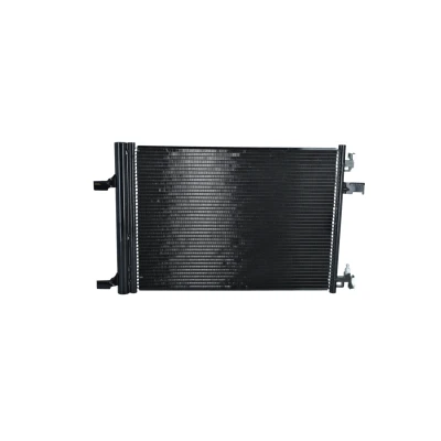 Image of 1850754, 39010911, 39074866, 39140127 Condenser NRF EASY FIT 35918 with gaskets/seals dryer 11,8mm 8,6mm Aluminium 525mm