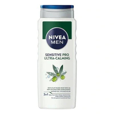 Image of NIVEA Shower Gel 500 ml Men Sensitive Pro Ultra Calming (Pack of 2)