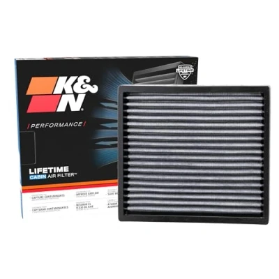 Image of K&amp;N Cabin Air filter compatible with Lexus, Pontiac, Scion, Subaru, Toyota, Land Rover (VF2000), Weiß
