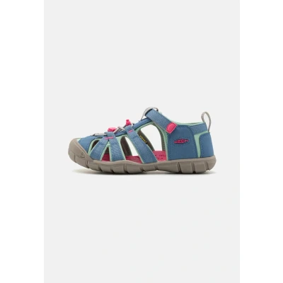 Image of Keen Seacamp II CNX Youth Unisex Walking sandals, Women&#039;s, Size: 6, Blue shoes