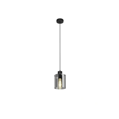 Image of Ceiling Light &#039;Kourtney&#039; dimmable (Young Lifestyle) in Black Made of Metal for e.g. Living Room &amp; Dining (1 Source, E27) from Lindby Pendant Lighting, lamp, Hanging