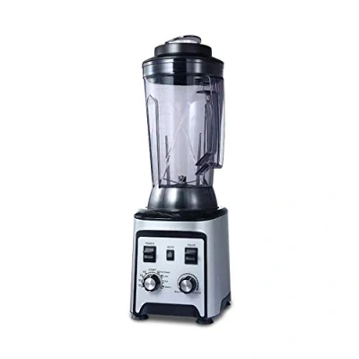 Image of QREZ Professional Countertop Blender, Blenders for Kitchen Food Processor Blender Mixer 2200W Smoothie Maker 4000Ml Multifunctional Smoothies And Milkshakes,Silver