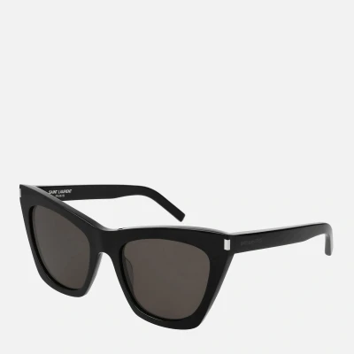 Image of Sunglasses Saint laurent Sl 214 kate col. 001 Woman Cat eye Black