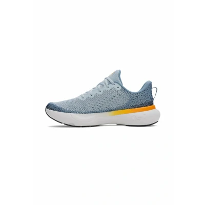 Image of Under Armour Men&#039;s Infinite Sneaker, Blue Calm/Blue Smoke/Squad Orange, 9 UK