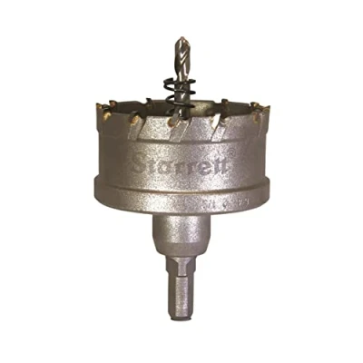 Image of Starrett Carbide Tipped Hole Saw CTD64 TCT Deep Cut Holesaw Cutter For Metal Stainless Steel Iron Aluminium 64mm