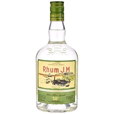 Image of JM Rhum J.M Blanc Agricole White Rum: Distilled and bottled in Martinique / 50% vol, 70cl