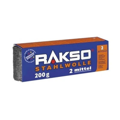Image of Rakso COX980952 Coarse 2 Steel Wool, Grey, 200 g