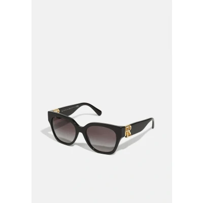 Image of Ralph Lauren Sunglasses, Women&#039;s, Size: 55, Black/grey gradient