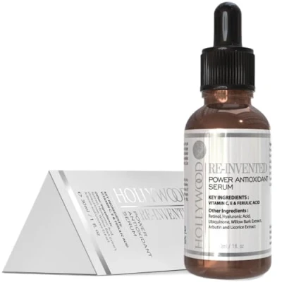 Image of 2024 AWARD WINNING Ferulic Acid Serum With 20% Vitamin C + E, Retinol &amp; double weight Hyaluronic Acid. Brightening, Anti age, photo damage. 30ml