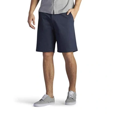 Image of Lee Men&#039;s Performance Series Extreme Comfort Shortperformance Flat Front Shorts, Navy, 40