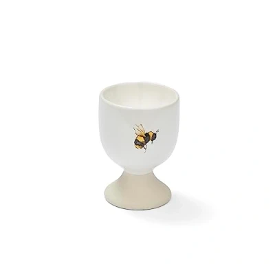 Image of Cooksmart British Designed Egg Cups Ceramic Cup for Breakfast Poacher All Types of Kitchen Bumble Bees