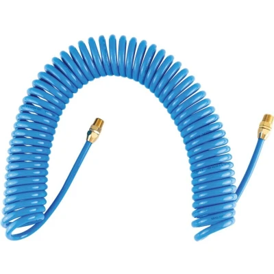 Image of Kobe Airline Hose, Hi flex Polyurethane, Retracting Coil, 1/4&quot;