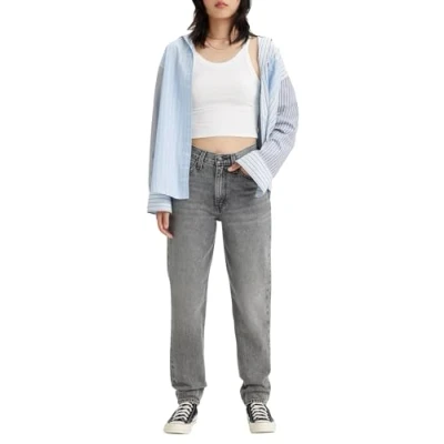Image of Levi&#039;s 80&#039;S MOM Jeans Tapered Fit, Women&#039;s, Size: 27x30, What once was